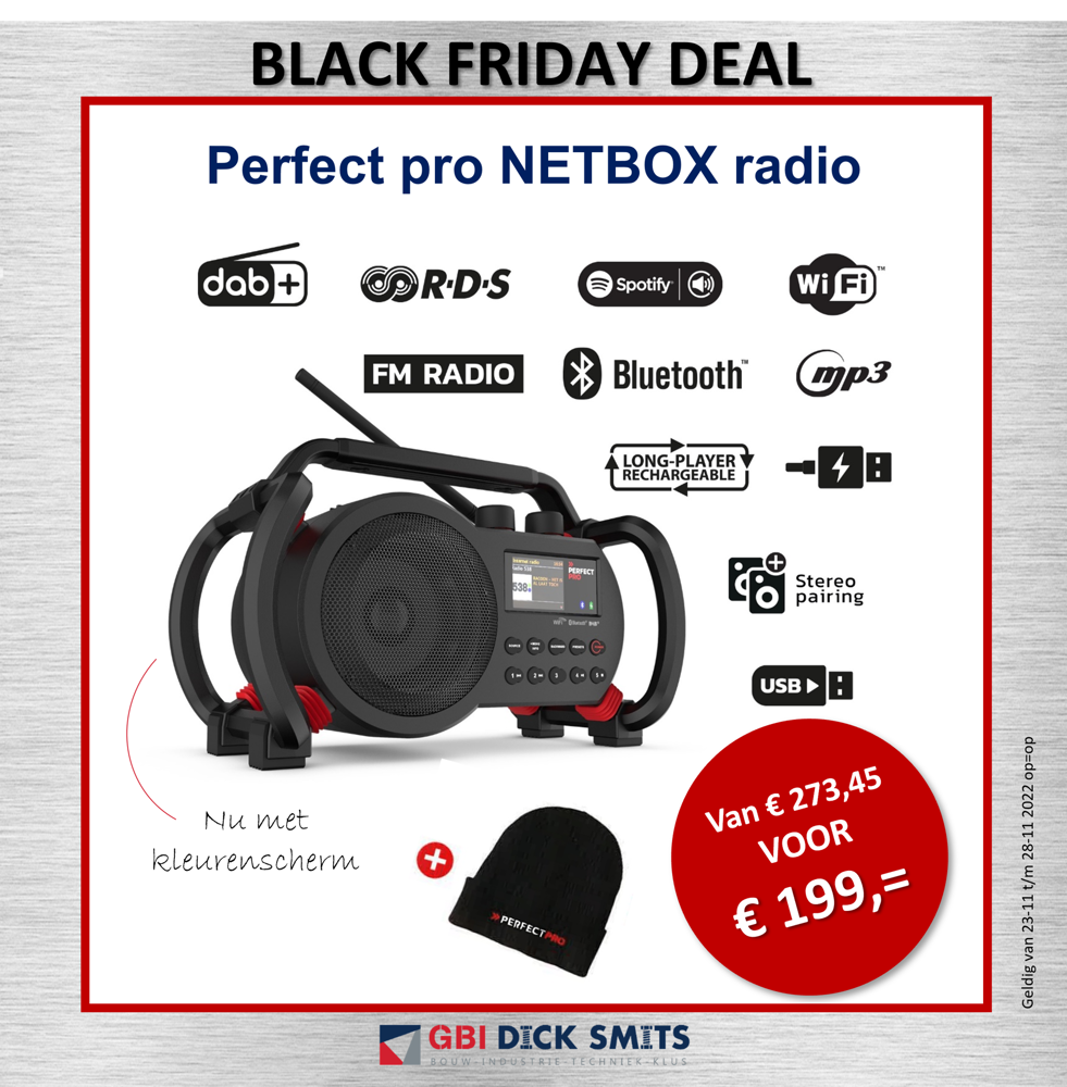Black friday deal radio NETBOX